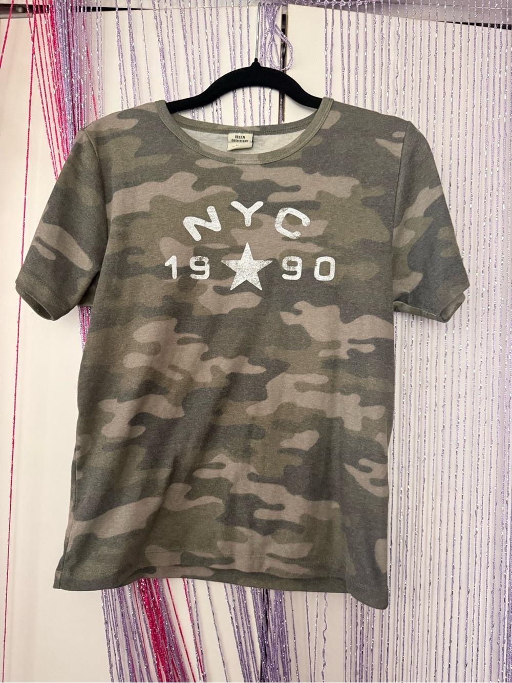 Urban Outfitters Camo Baby Tee